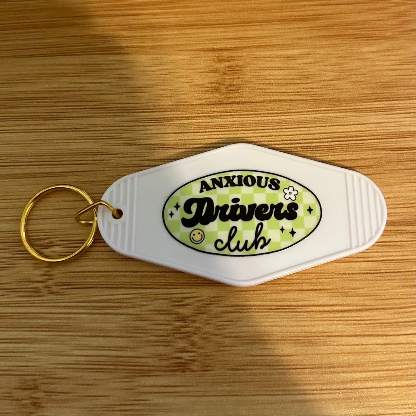 Anxious Drivers Club Keychains