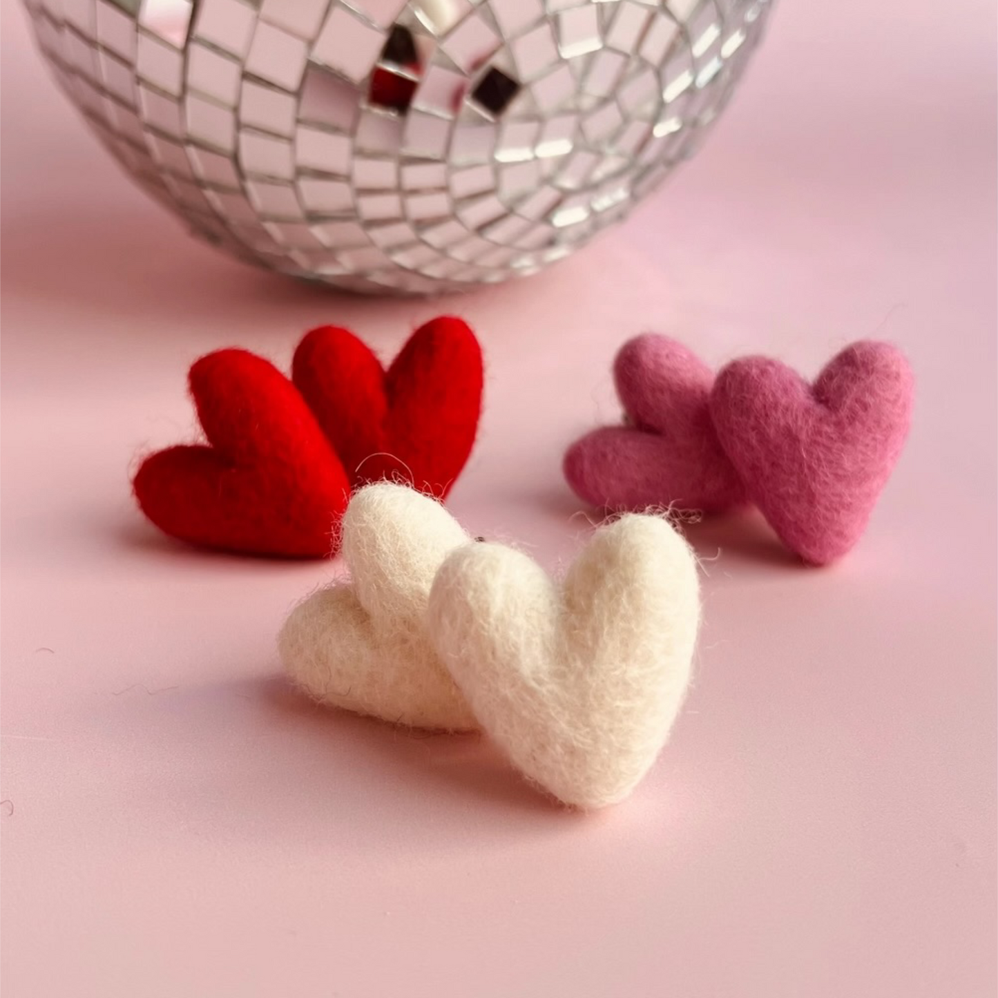 Heart Car Clips