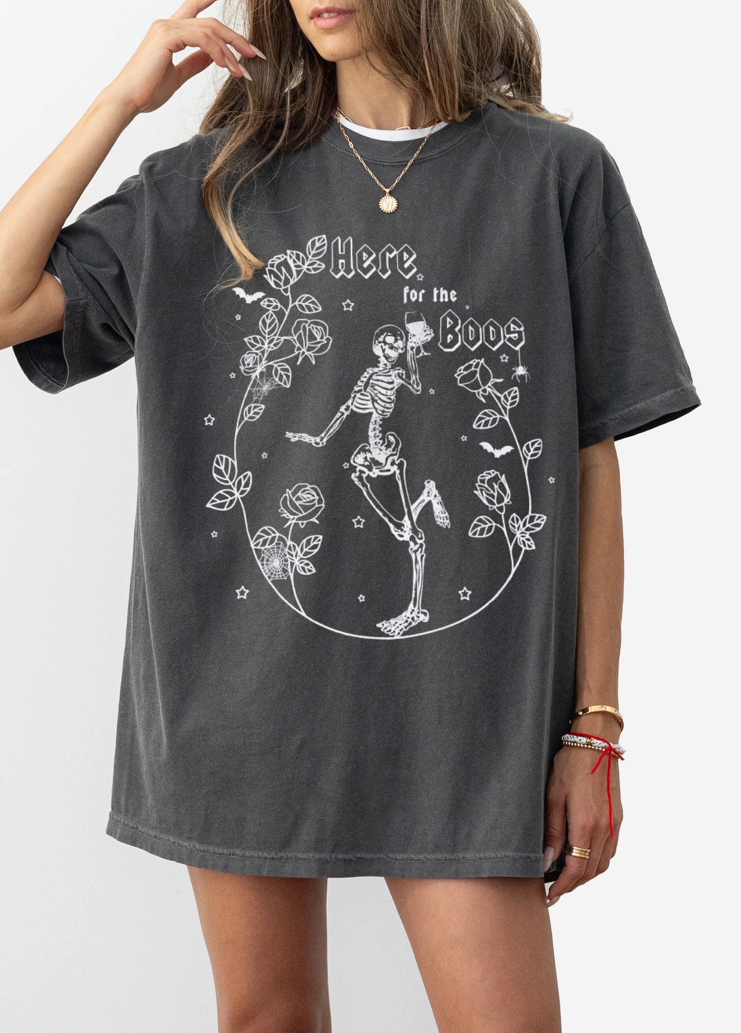 Here For The Boos Short Sleeve Tee