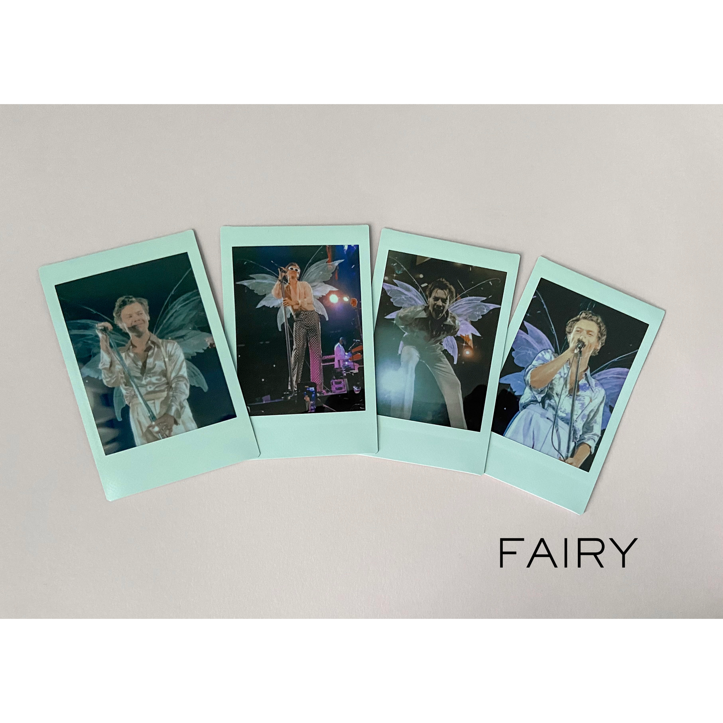 Harry Polaroid Prints - Set of 4