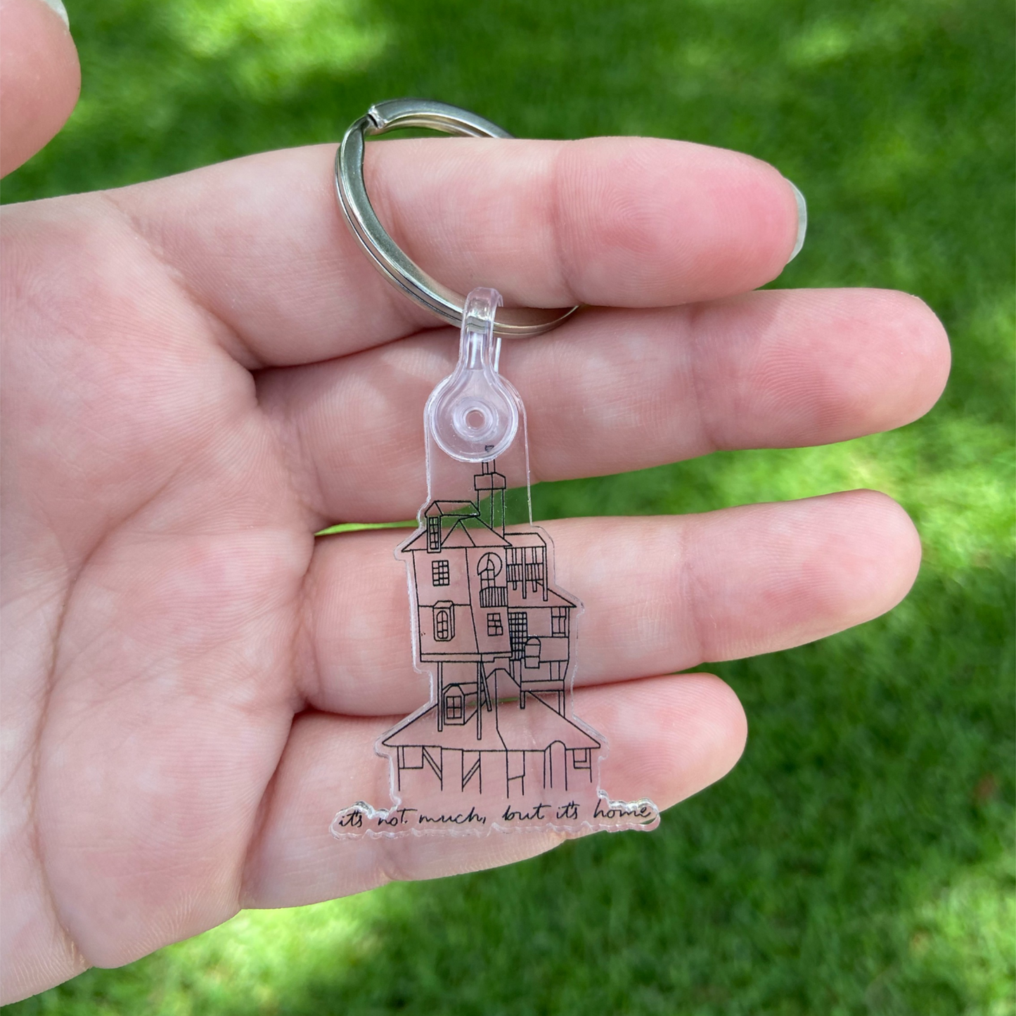 It's Not Much But It's Home Keychain