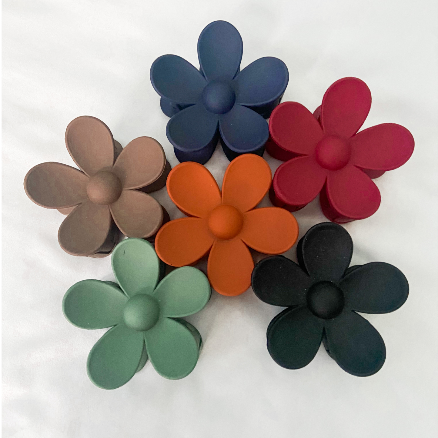 Flower Claw Clips