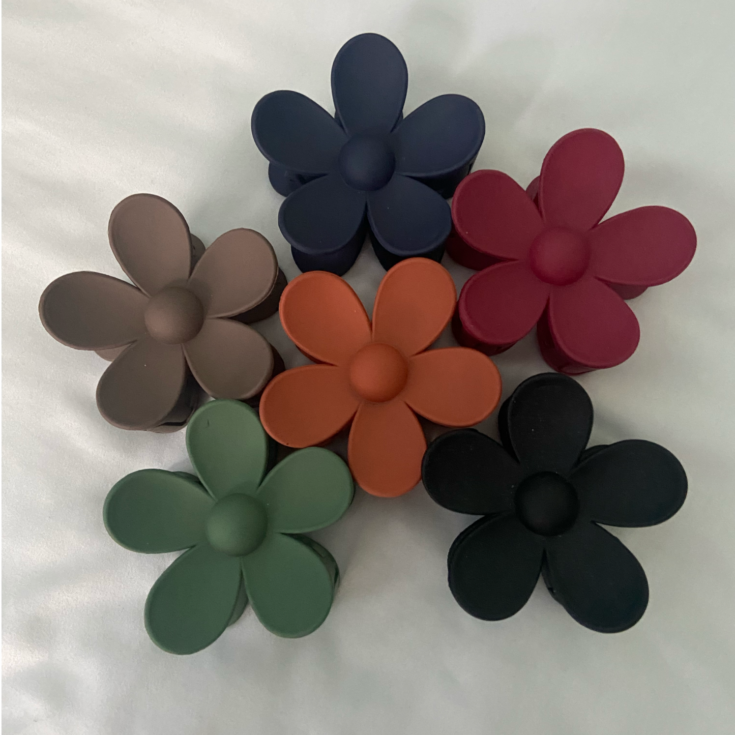 Flower Claw Clips