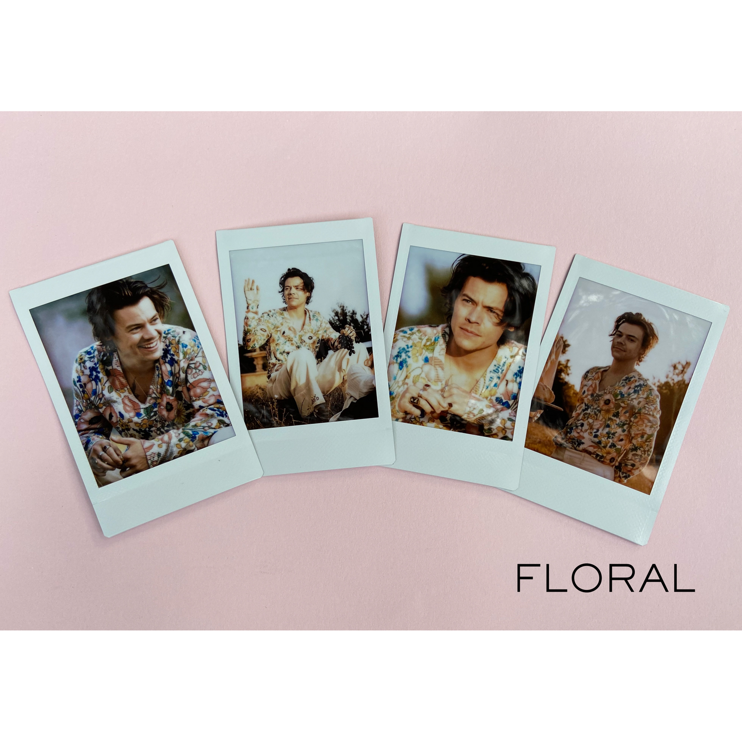 Harry Polaroid Prints - Set of 4