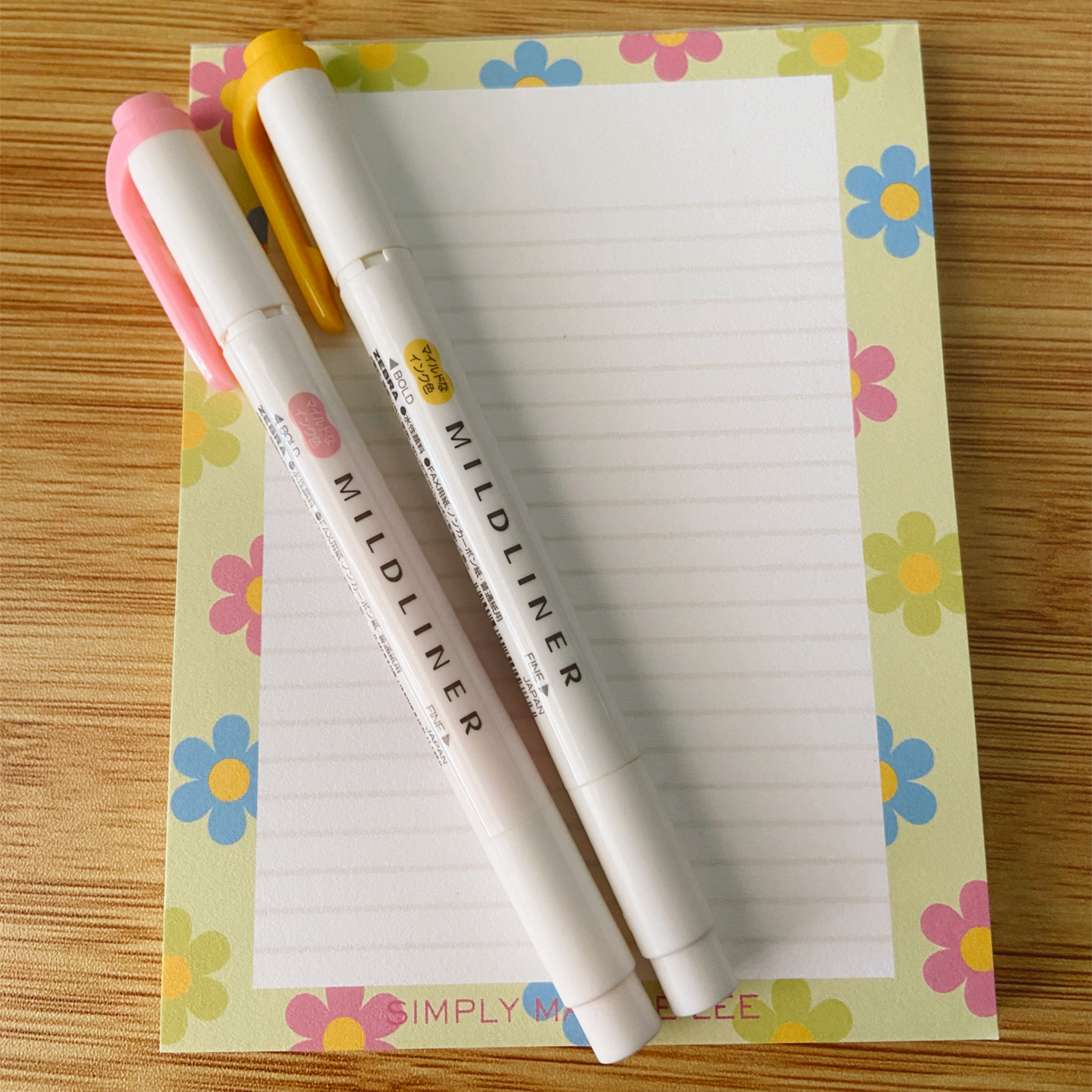 Flower Power Notepad