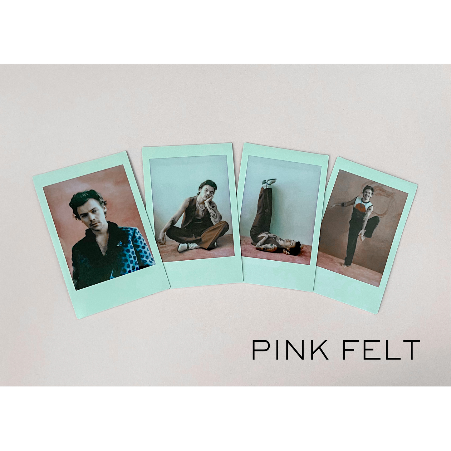 Harry Polaroid Prints - Set of 4