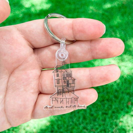It's Not Much But It's Home Keychain
