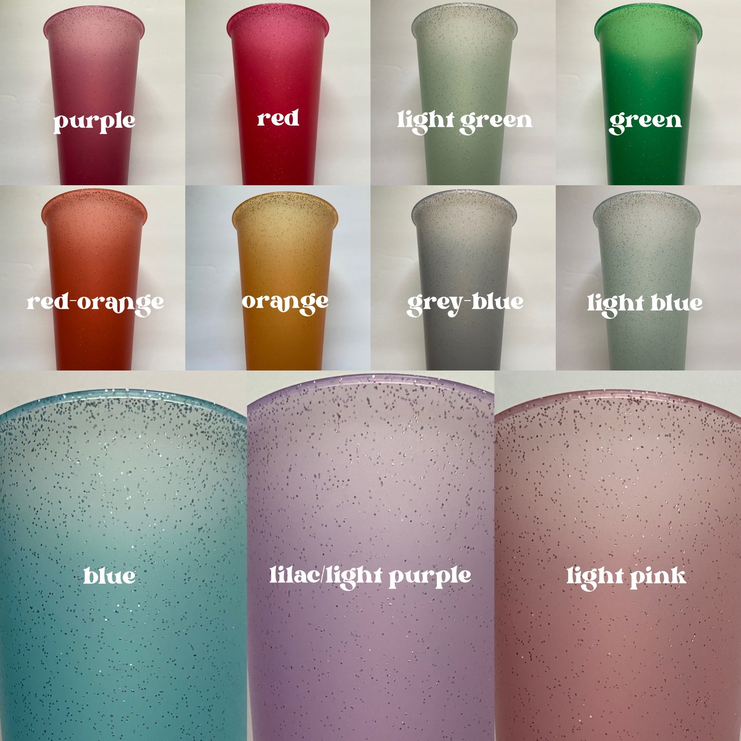 Color Changing Reusable Cold Cup w/ Holiday Design